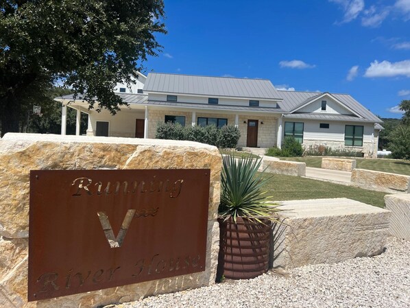 You belong at Running V River House, right on the Frio Valley Ranch Golf Course.