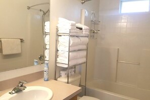 Full Bath with Fine Bath Linens