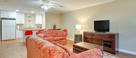 Lawrenceville Vacation Rental | 1BR | 1BA | Stone Path Required to Access