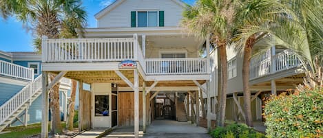 Surfside Beach Vacation Rental | 3BR | 3.5BA | 2,300 Sq Ft | Stairs Required