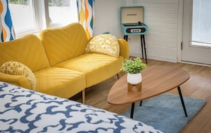 Retro Style Living Space 😎. All NEW Fresh clean Retro River style living