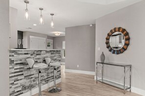 Kitchen: The bar is the perfect spot to grab a drink after a day of sightseeing.