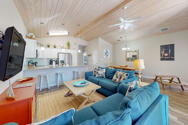1st Level Living Area/Kitchen