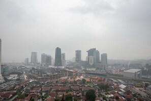 Amazing city view from the unit