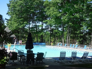 Get ready for summer! Pool is free to use & a short walk away!