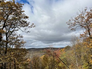 What a view! Right outside the back door!