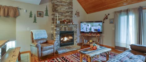 Beautiful Fireplace LR