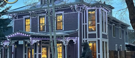 The Historic Brown at dusk - Breckenridge