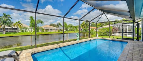 Naples Vacation Rental | 4BR | 2.5BA | 1,900 Sq Ft | 1 Small Step to Enter
