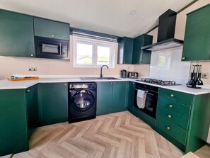 Open plan kitchen