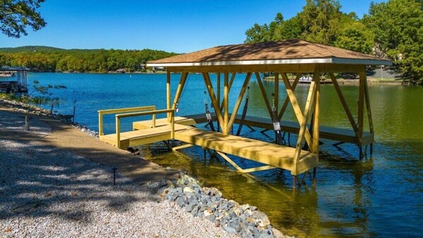 Boat Dock on Lake Coronado