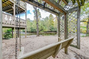 Swing & watch the river go by
