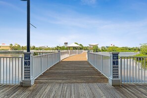 Lake bridge access