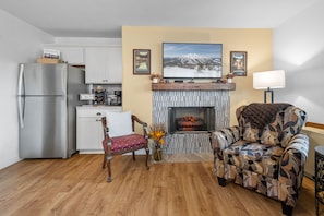 Nothing beats a movie night at home by the fireplace!