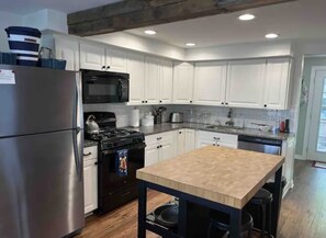 Full kitchen. 