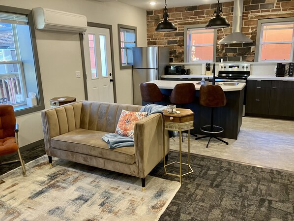 Your view as you walk in the door.