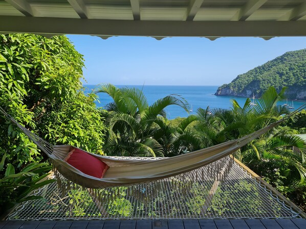 hammock with seaview Deshaies