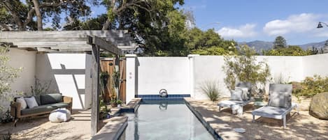 Private Heated Plunge Pool In Your Personal Oasis