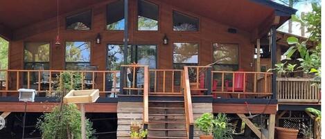 Back Porch with view of the lake