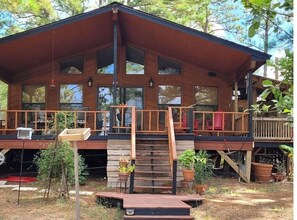 Back Porch with view of the lake