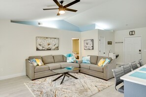 Living Room | Main Floor | Smart TV | Ceiling Fans