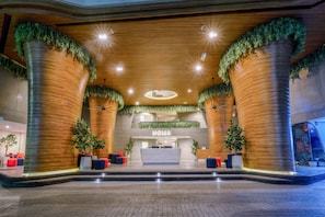 Sala de estar en el lobby