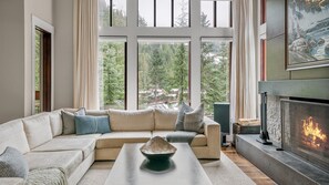 Unwind and recharge in the living area