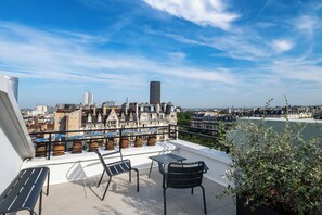 Terrasse sur le toit