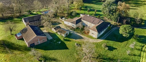 Vue aérienne du Clos BoissiÚre