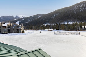 View from the private balcony