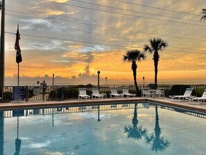 Pool Sunrise overlooking Atlantic
