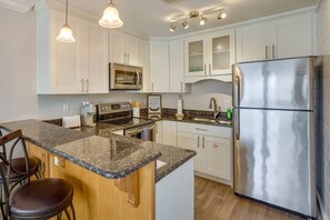 Kitchen | Coffee Maker | Toaster | Cooking Utensils | 2nd-Floor Condo