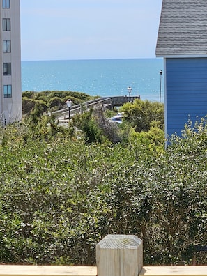 Vue sur la plage/l’océan