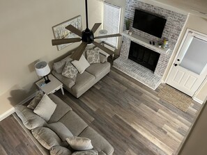 Living Room From Work Area