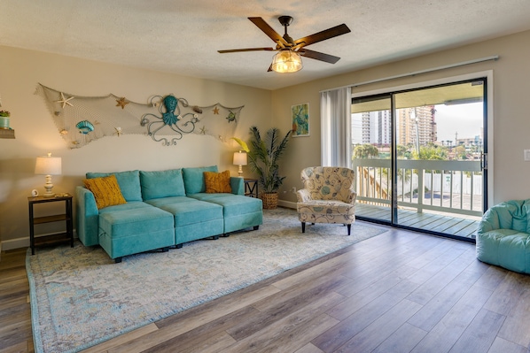 Panama City Beach Vacation Rental | 2BR | 2.5BA | Access Only By Stairs