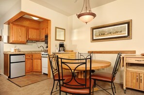 Enjoy your meals at the dining table