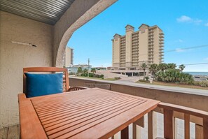 Balcony with gulf view