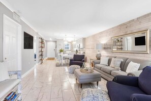 Open layout. Meticulously maintained and professionally decorated. 