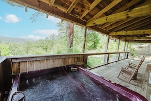 Bain à remous extérieur