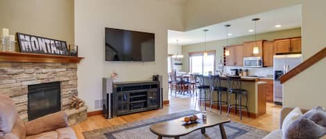 Bozeman Vacation Rental | 7BR | 3BA | 3,650 Sq Ft | 3 Steps to Enter