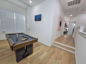 "Experience game room luxury like never before. Your entertainment haven awaits."