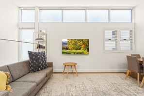 Smart tv with access to Netflix and other streaming apps - just log in with your account