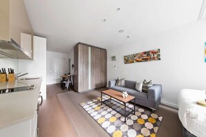 The living area.