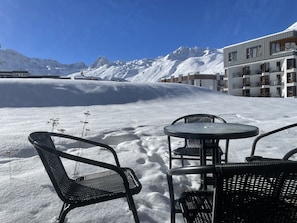 Terrace with fantastic mountain views