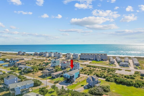Surf or Sound Realty - 1160 - Endeavor - Exterior -7 - Arrow