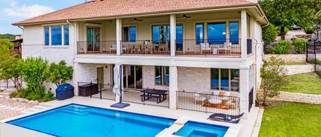 Outdoor Patio and Pool - Walker Luxury Vacation Rentals