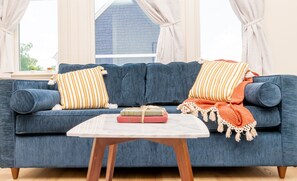 Ultra comfy sofa converts to queen bed