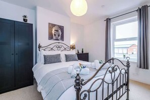 Bedroom 1 benefits from a comfortable double with plenty of storage.