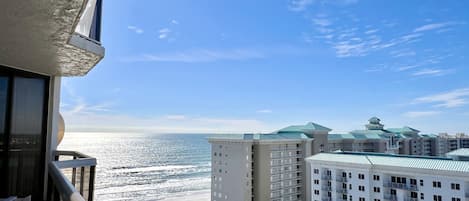 You will love the amazing views & spectacular sunsets from the spacious balcony!