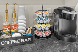 Complimentary coffee!